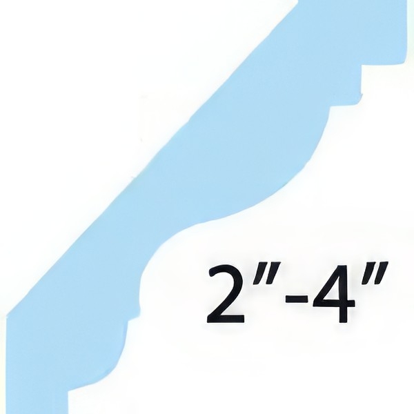 2" to 4" Face Crown & Cornice Mouldings | CeilingsUSA