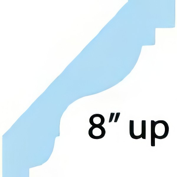 8" and Up Face Crown & Cornice Mouldings | CeilingsUSA